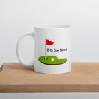 It’s Tee Time Golf Mug – Funny Golf Gift for Him, Dad, Husband or Golfer